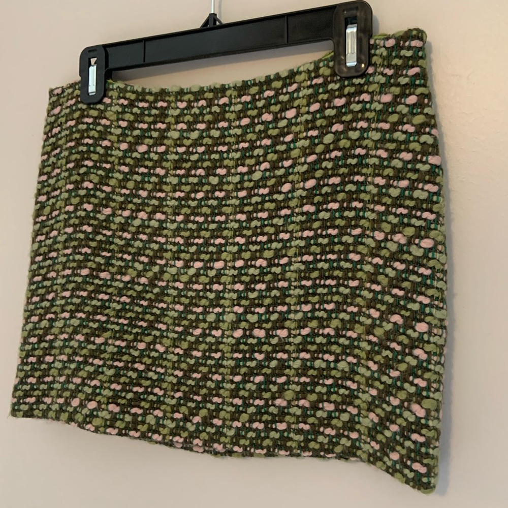 Benetton mini skirt tweed